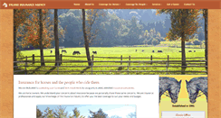 Desktop Screenshot of erlandhorseinsurance.com